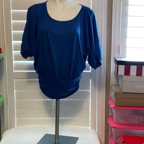 Shasa Royal Blue Women's Blouse - Picture 1 of 9